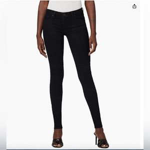 Krista Super Skinny Ankle Jeans in Black